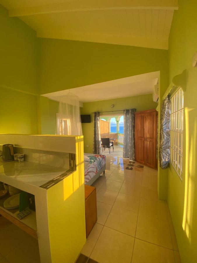 Greenhouse On The Hill, Sea View Studio Apartment Laborie Exterior foto