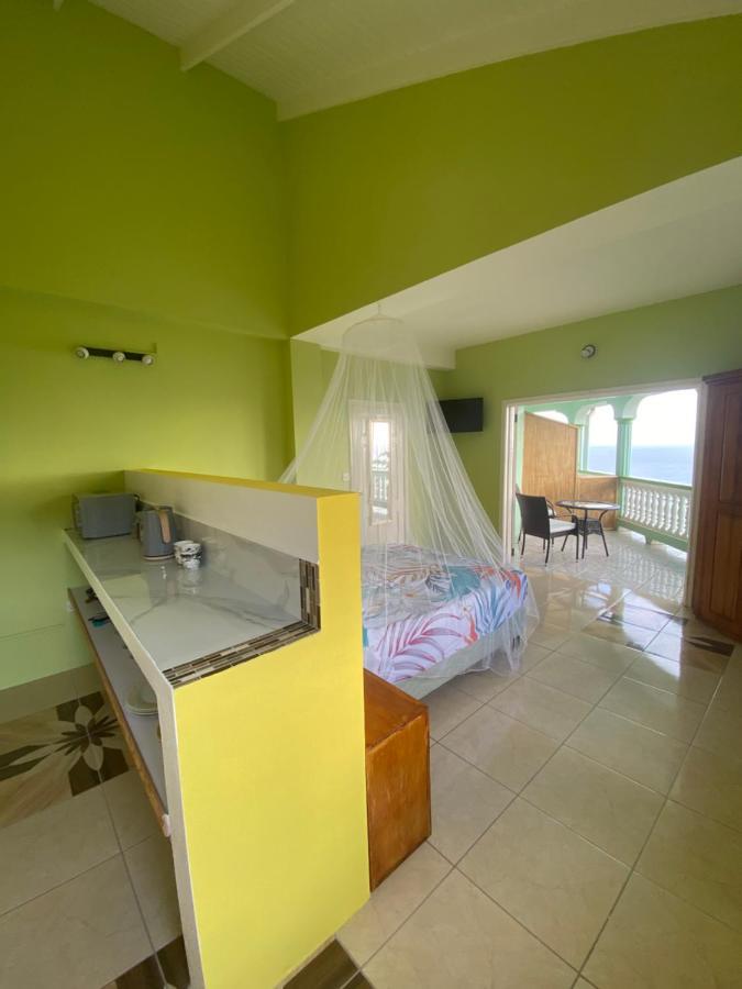 Greenhouse On The Hill, Sea View Studio Apartment Laborie Exterior foto